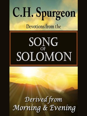cover image of C. H. Spurgeon on the Song of Solomon
